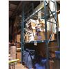 Image 2 : Commercial assorted warehouse pallet racking approx. 21ft. long 42in. deep 19ft tall - includes 4 ve