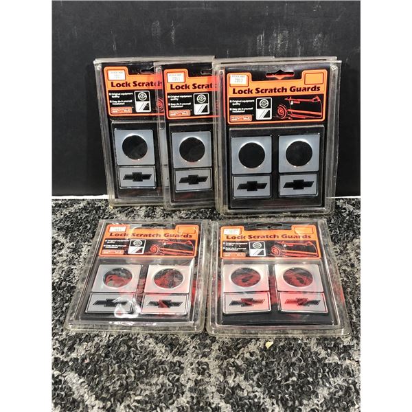 6 Piece Chevrolet Door lock decals