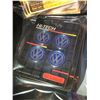 Image 2 : 2 zip lock bags full of assorted wheel emblems includes - Datsun & Volkswagen