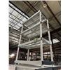 Image 2 : Lot of 4 Plastic Racks - 6'x3'x1.5' (x3) / 4.5'x3'x1.5' (x1)
