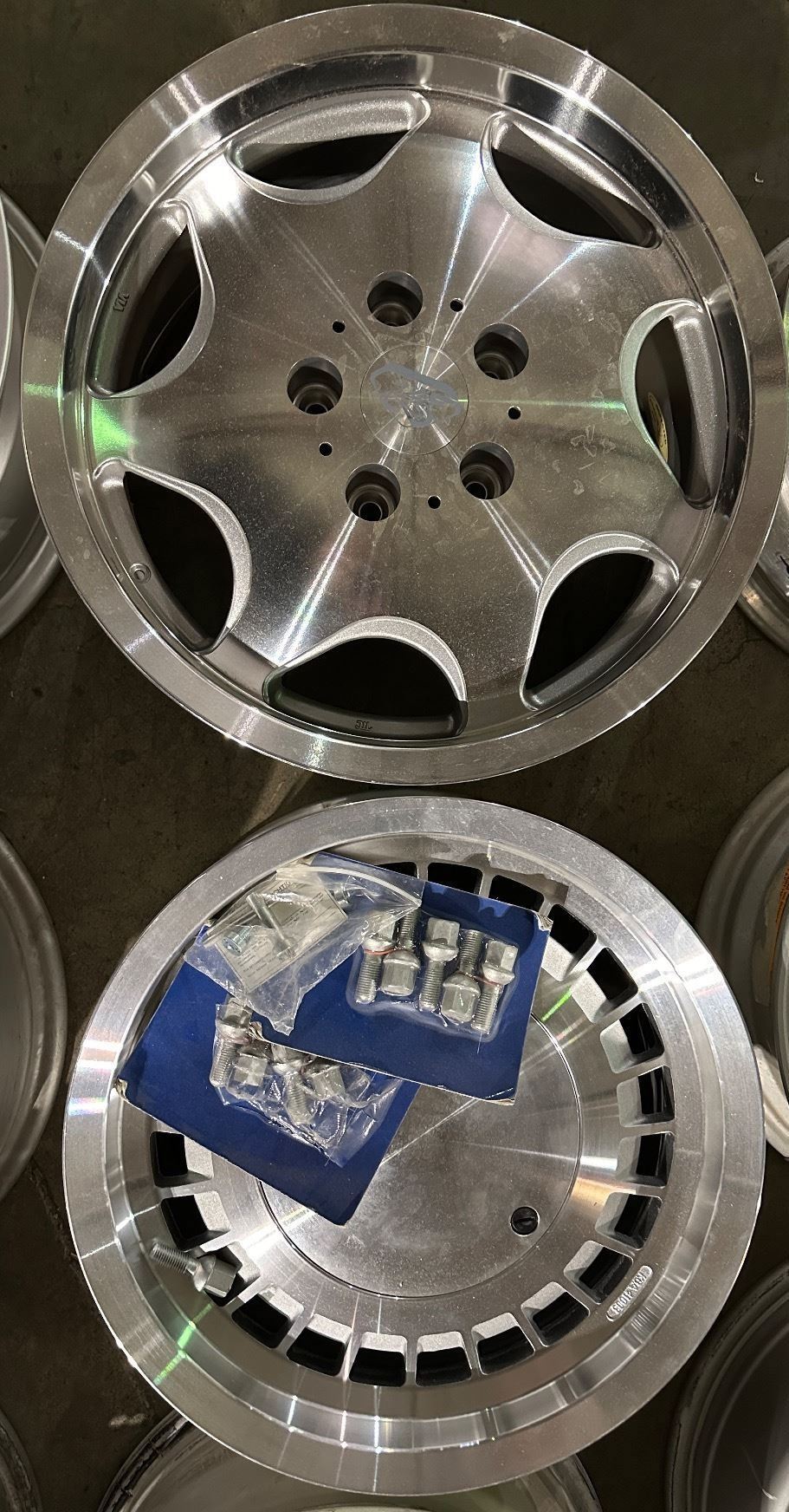 Misc Lot of x2 Single Wheels - Assorted Brands / Sizes / Bolt Patterns ...