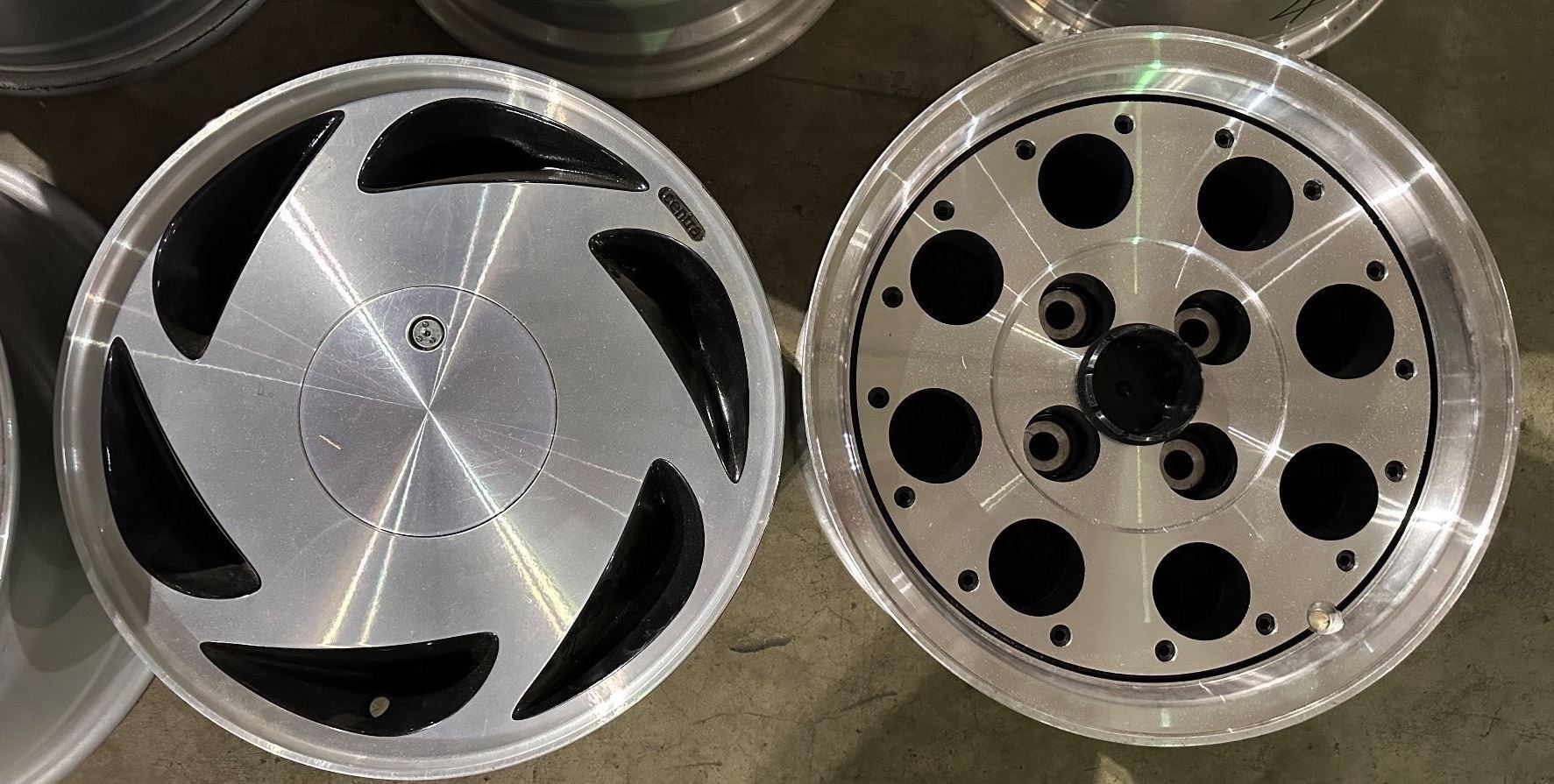 Misc Lot of x2 Single Wheels - Assorted Brands / Sizes / Bolt Patterns ...