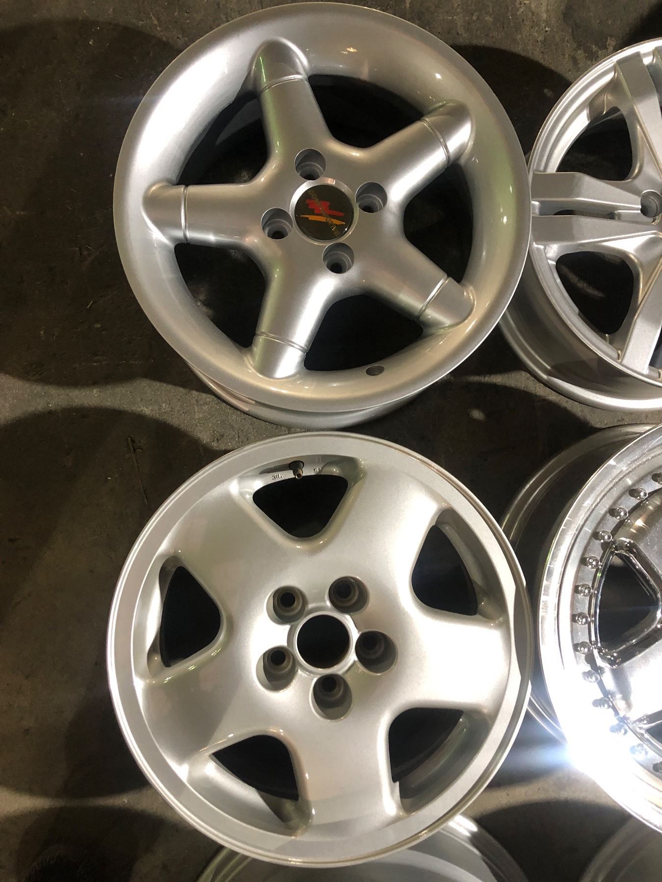 Misc Lot of x2 Single Wheels - Assorted Brands / Sizes / Bolt Patterns ...