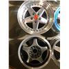 Image 1 : Misc Lot of x2 Single Wheels - Assorted Brands / Sizes / Bolt Patterns / Styles