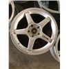 Image 2 : Misc Lot of x2 Single Wheels - Assorted Brands / Sizes / Bolt Patterns / Styles
