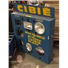 Image 2 : Vintage Cibie collectible headlights metal display (approx. 30in wide x 34 1/2in height) w/ assorted