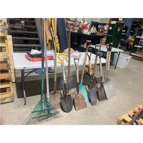 Rakes and shovels