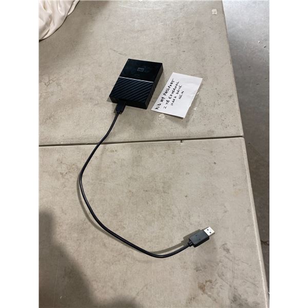 WD my passport external hard drive