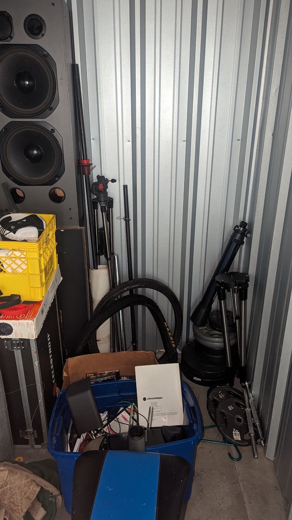 Contents of locker C142 5x10 unit Penticton Self Storage 380 Industrial Ave East Pick up