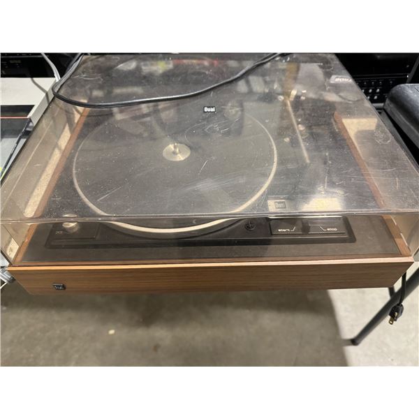 Dual record player