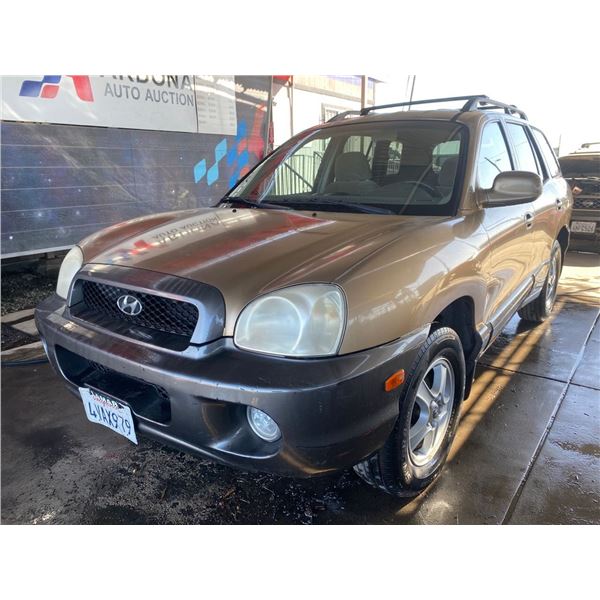 2002 HYUNDAI SANTA FE