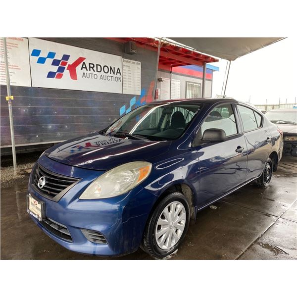 2012 NISSAN VERSA