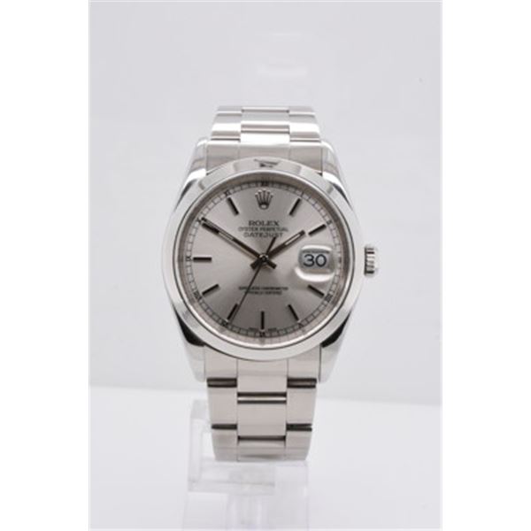 Pre-owned ROLEX DATEJUST Model #16200 S/S 36mm