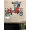 Image 3 : Three Antique Car Pictures, Variety of Collectible Toy Cars