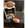 Image 7 : Eagle 5000 Air Exchanger, Two Collectible Sports Footballs, 2 Vinyl Ponchos, 2 Fishing Rods, Shakesp