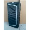 Image 1 : Black Nylon & Metal Portable Closet w Shelf