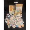 Image 1 : Collection of Stamps, Albums, Vintage Tea Cards & Bill Notes