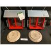 Image 4 : Home & Garden Metal Bird Feeders, Pool England Ltd Edition Bird Plates