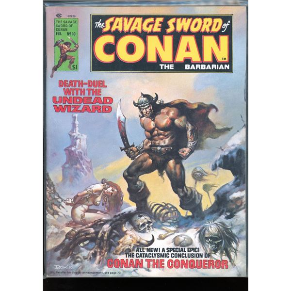 The Savage Sword Of Conan The Barbarian #10