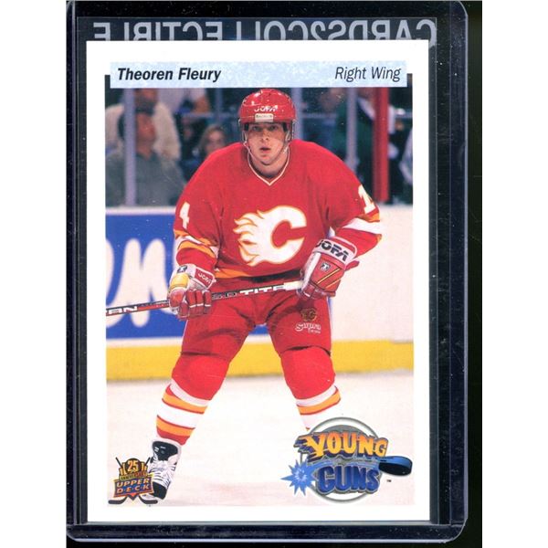 2014-15 Upper Deck 25th Anniversary Young Guns #UD25TF Theoren Fleury