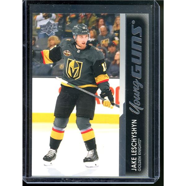 2021-22 Upper Deck #493 Jake Leschyshyn YG RC