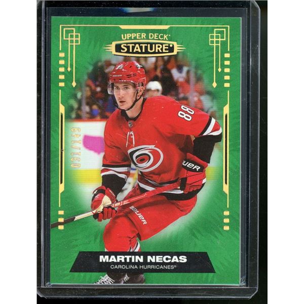 2021-22 Upper Deck Stature Green #96 Martin Necas 31/149