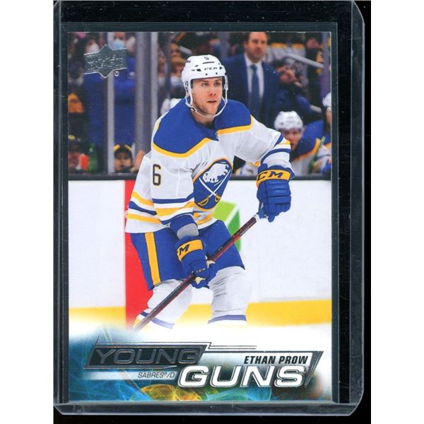 2022-23 Upper Deck #494 Ethan Prow YG RC