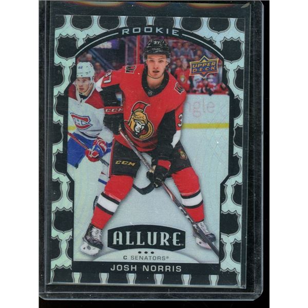 2020-21 Upper Deck Allure 2005 Shield #78 Josh Norris