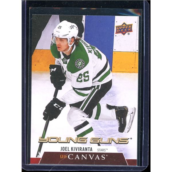 2020-21 Upper Deck Canvas #C228 Joel Kiviranta YG