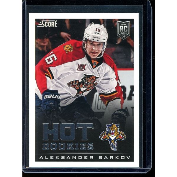 2013-14 Score #687 Aleksander Barkov Rookie Card