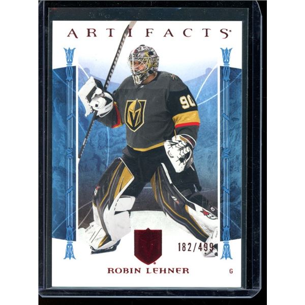 2022-23 Artifacts Ruby #144 Robin Lehner 182/499