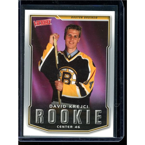 2007-08 Upper Deck Victory #228 David Krejci RC