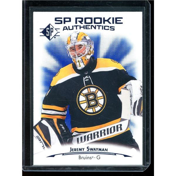 2021-22 SP Blue RC #104 Jeremy Swayman