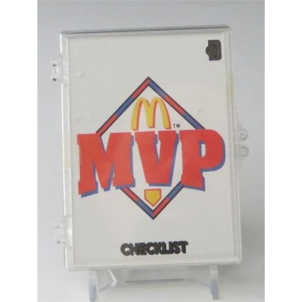 1992 Donruss McDonald's Baseball Complete Set 33 Cards