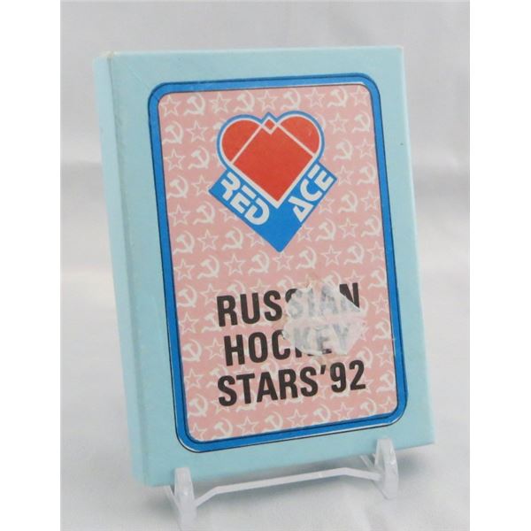 1992 Russian Stars Red Ace Hockey Set 36 Cards Limited /2000 Sets