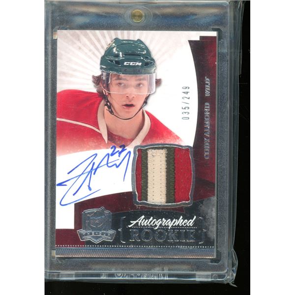 2010-11 The Cup #134 Cody Almond JSY AU RC 35/249