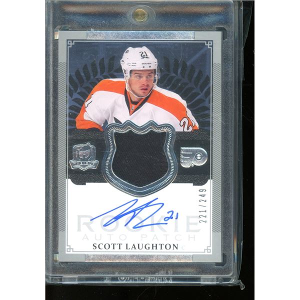 2013-14 The Cup #106 Scott Laughton JSY AU 221/249 RC