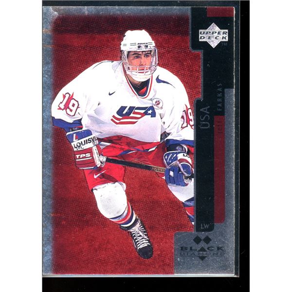 1997-98 Black Diamond Double Diamond #125 Jeff Farkas