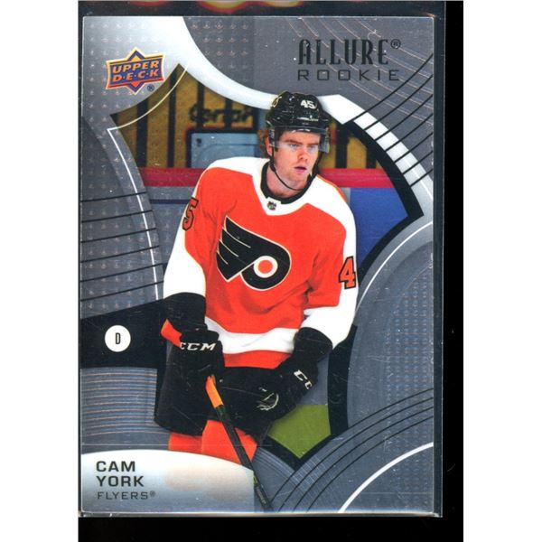 2021-22 Upper Deck Allure #143 Cam York RC