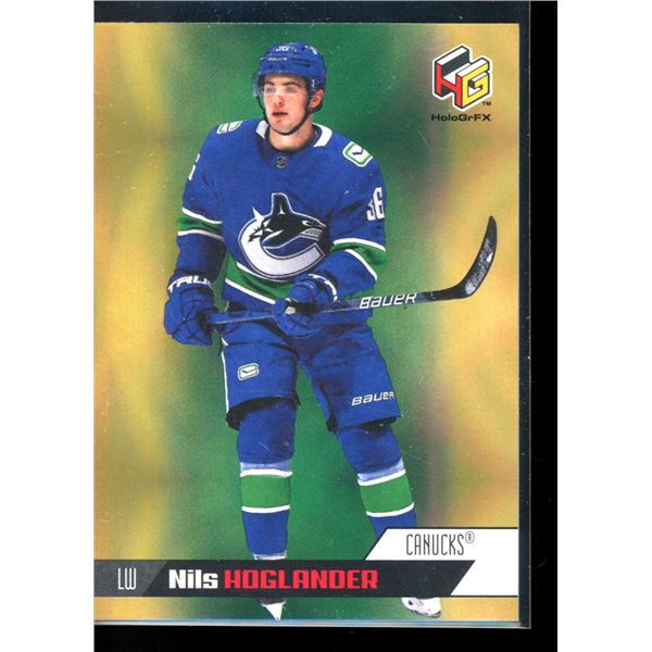 2020-21 Upper Deck HoloGrFx Rookies Gold #HG4 Nils Hoglander