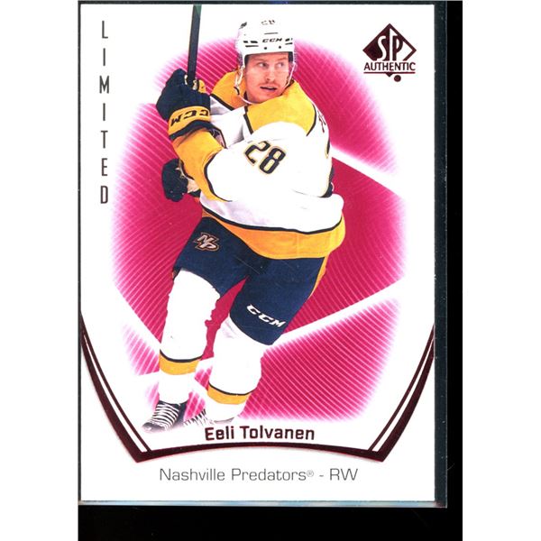 2021-22 SP Authentic Limited Red #8 Eeli Tolvanen