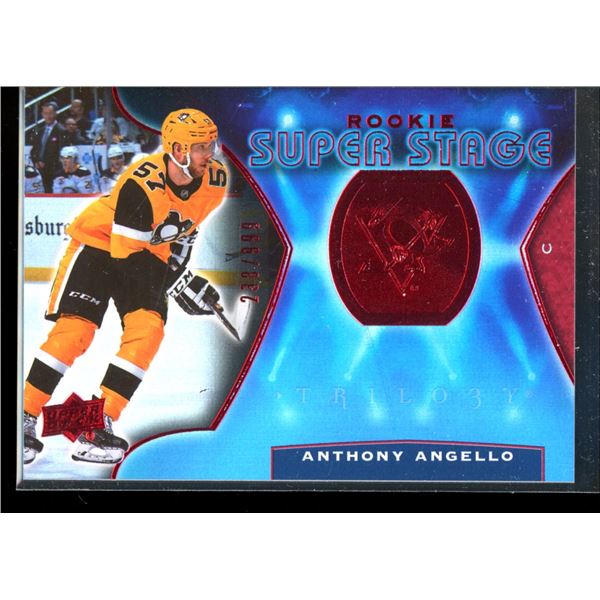 2020-21 Upper Deck Trilogy Rookie Super Stage Red #RSS14 Anthony Angello 238/999