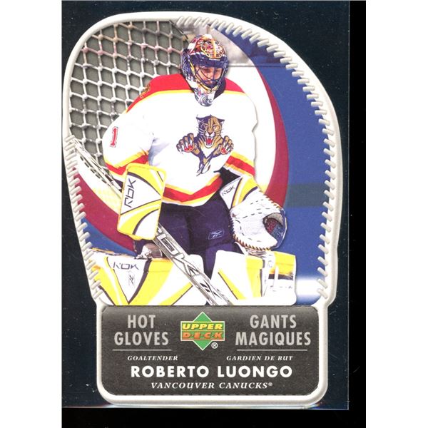 2006-07 McDonald's Upper Deck Hot Gloves #HG7 Roberto Luongo