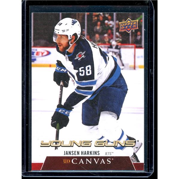 2020-21 Upper Deck Canvas #C216 Jansen Harkins YG