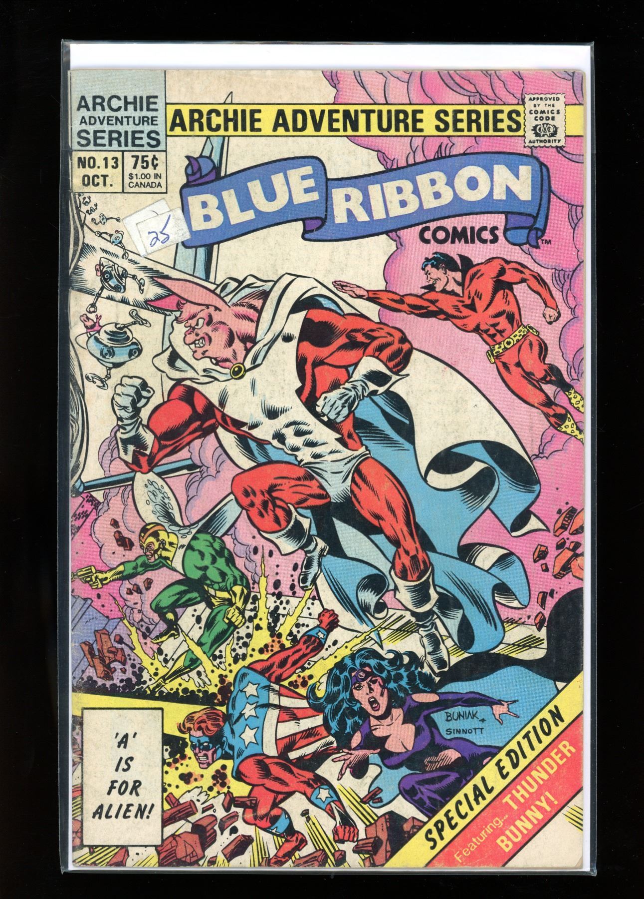Archie Comics Adventure Blue Ribbon Comics Archie Adventure Series #13