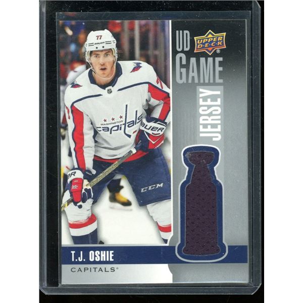 2019-20 Upper Deck Game Jerseys #GJTJ T.J. Oshie