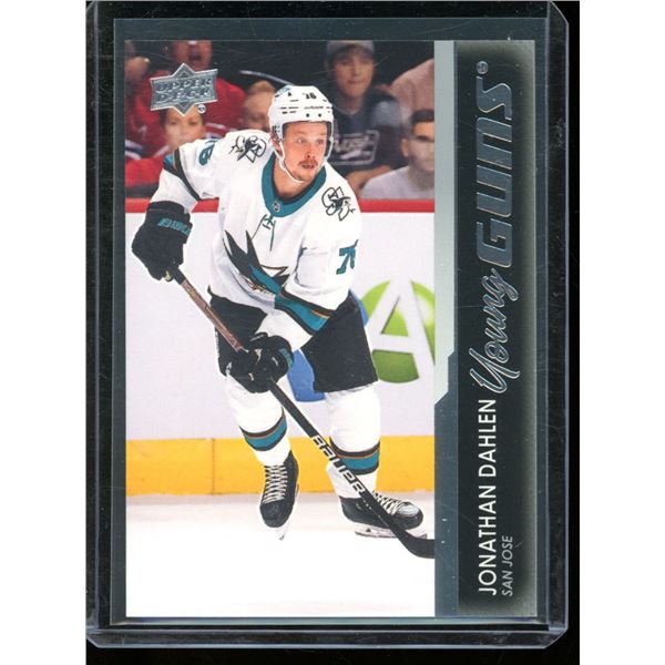 2021-22 Upper Deck #473 Jonathan Dahlen YG RC