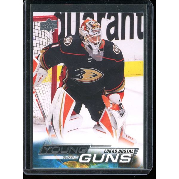 2022-23 Upper Deck #203 Lukas Dostal YG RC