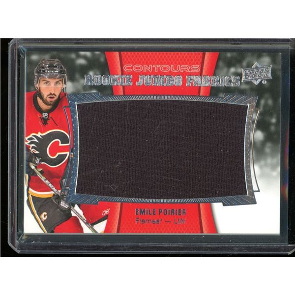 2015-16 Upper Deck Contours Rookie Jumbo Fabrics #RJJEP Emile Poirier