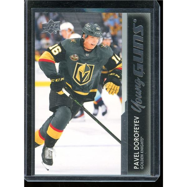 2021-22 Upper Deck #496 Pavel Dorofeyev YG RC